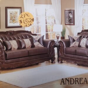Andrea Sofa & Loveseat Set — LA Sofa Designs